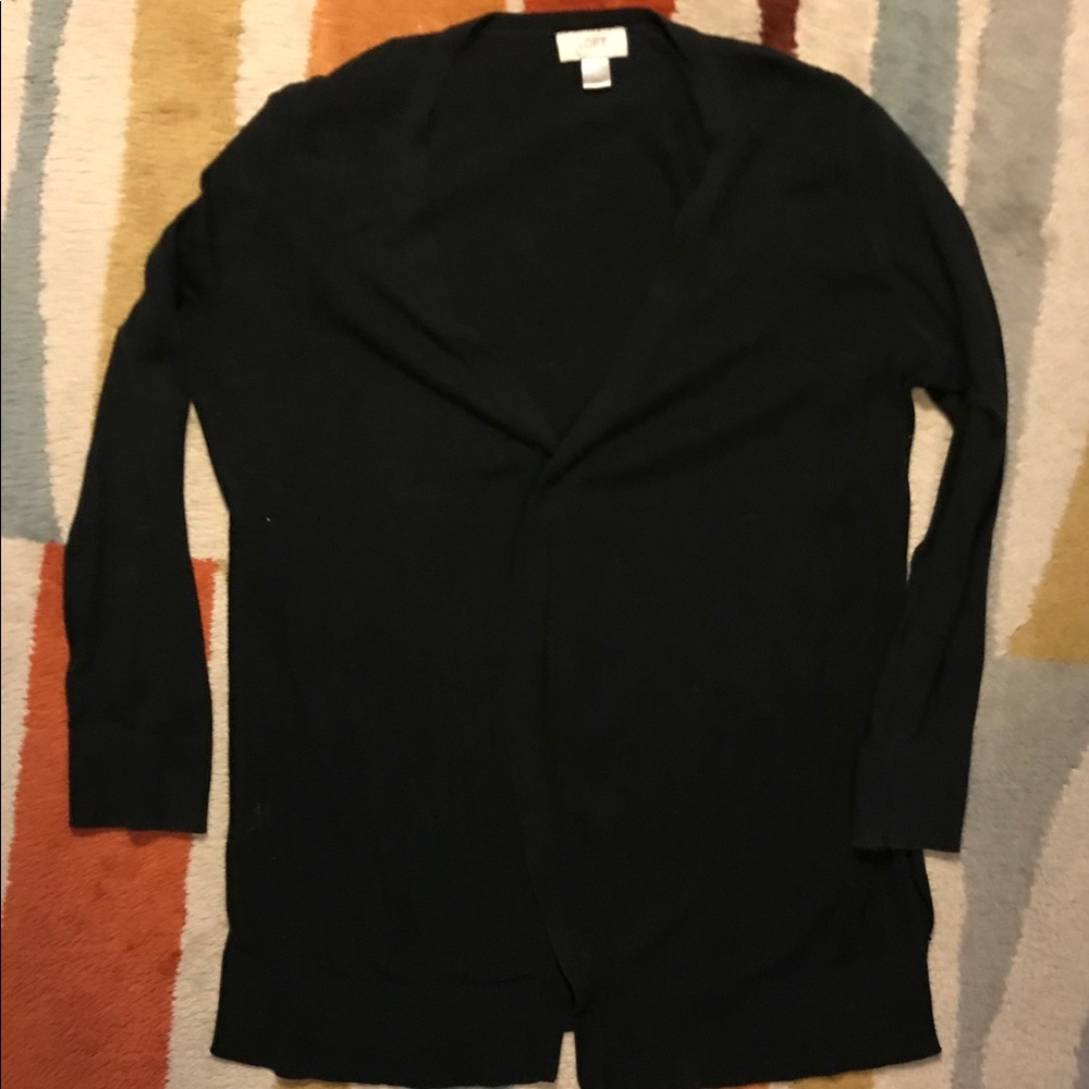 Ann Taylor Loft lightweight long cardigan XL